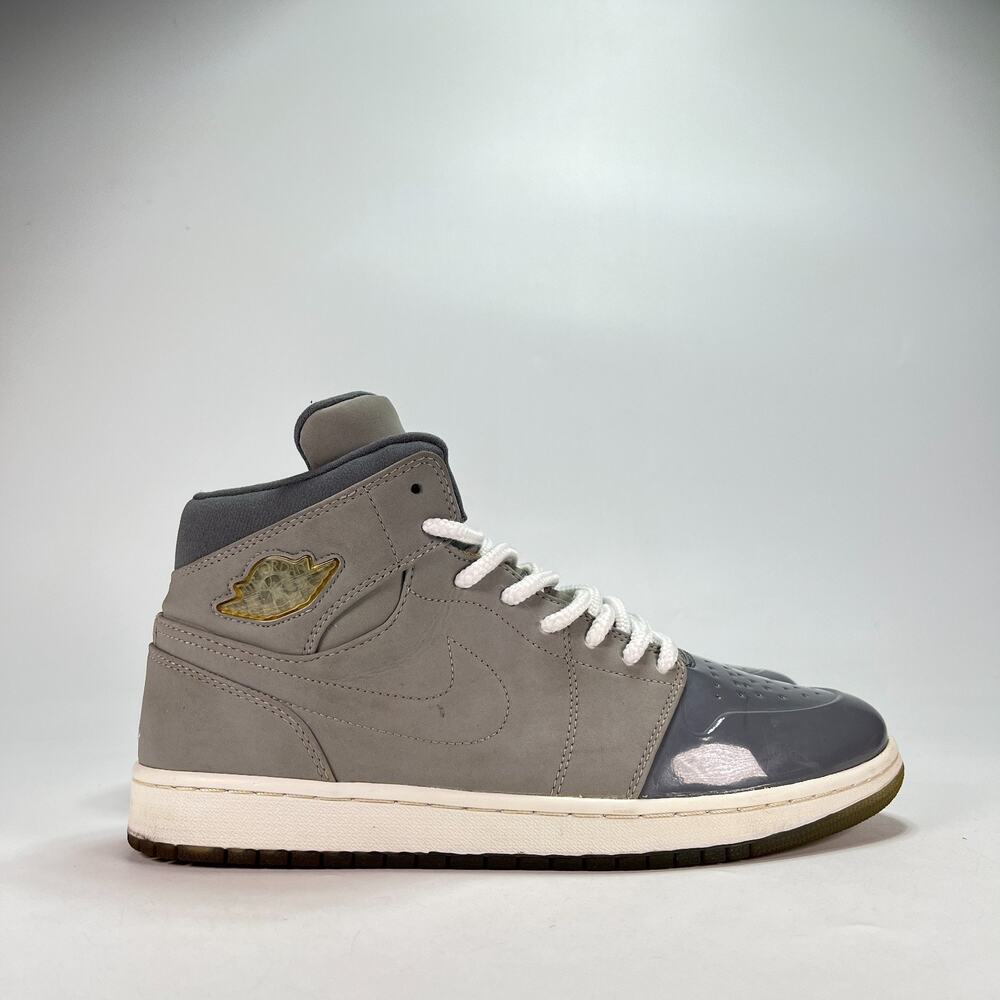 Air Jordan 1 Retro 95 Medium Grey Basketball Sneakers 628619-003 Men Size 11